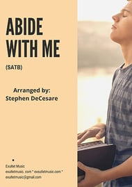 Abide With Me: SATB SATB choral sheet music cover Thumbnail